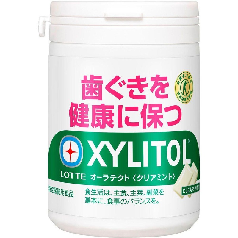 Xylitol Oratect Clear Mint Slim Bottle 125g Lotte – Gum