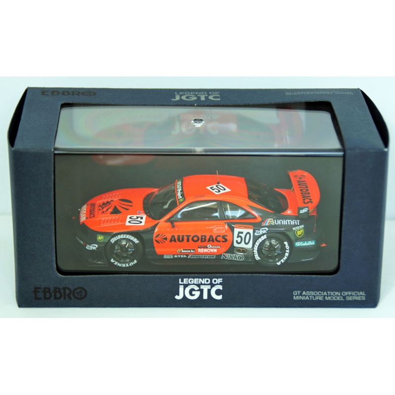 Ebbro 44195 Arata Skyline Jgtc 1998 (Orange/Black) 1/43 Scale