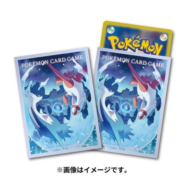 Pokemon Center Original TCG Card Sleeve Latias and Latios