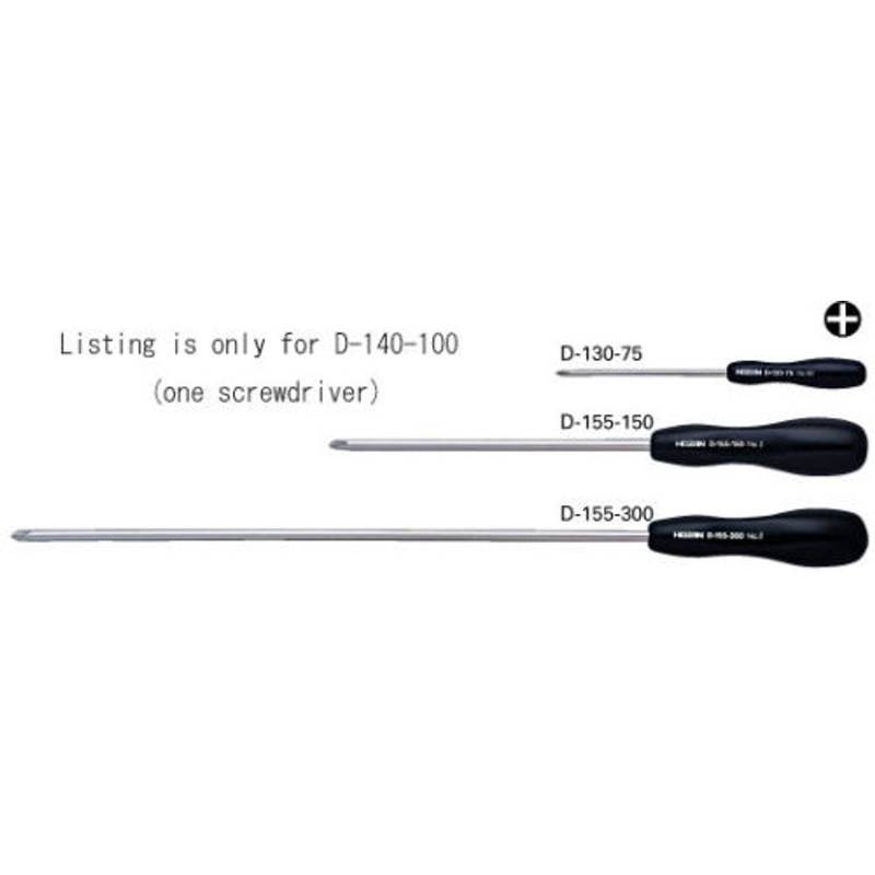 Hozan D-140-100 PHILLIPS SCREWDRIVER  Only D-140-100