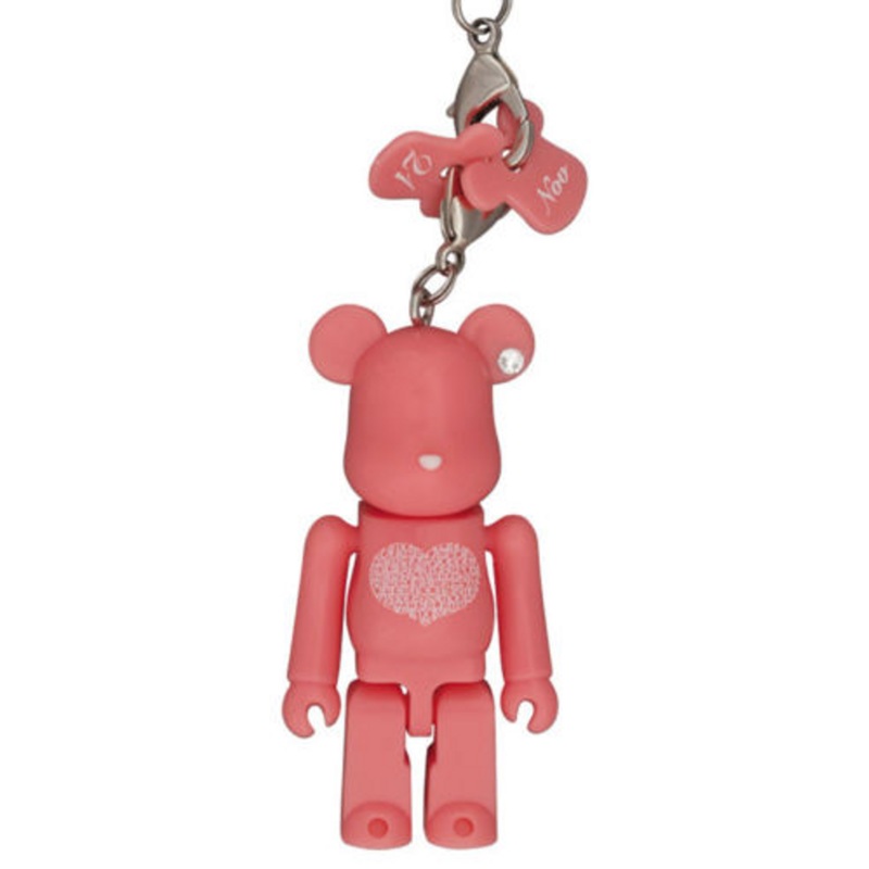 Medicom Happy BE@RBRICK INTERNATIONAL LOVE HEART Pink 4530956309118