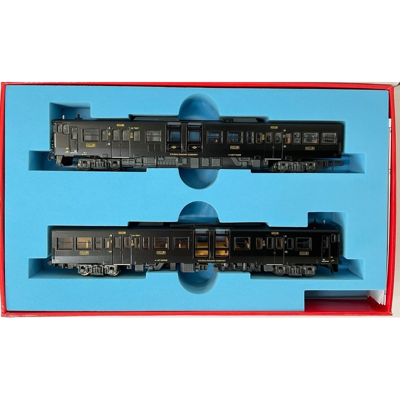 Microace A6079 KIHA 147 + KIHA 47 Hayato no Kaze 2 Cars Set (N Scale)