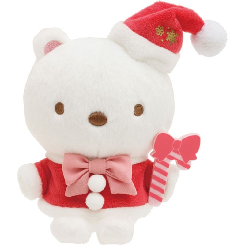 San-x Plush Toy Sumikko Gurashi Christmas Shirokuma