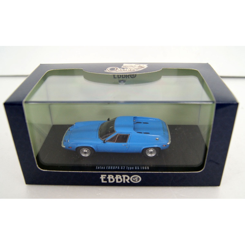 Ebbro 44204 Lotus Europa S2 Type 65 1969 Blue (Resin) 1/43 Scale