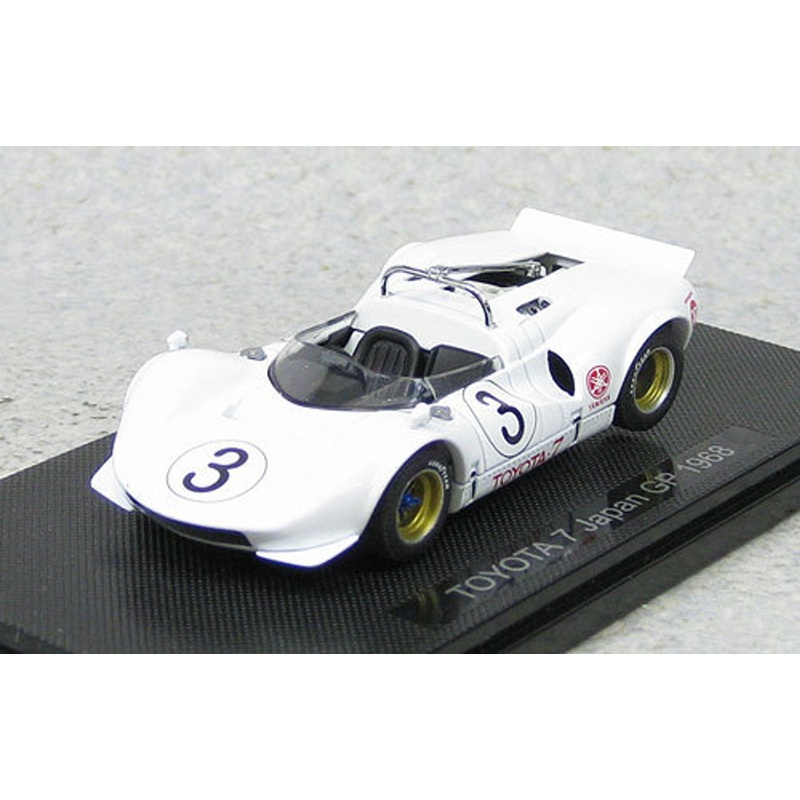 Ebbro 44703 Toyota 7 1968 Japan GP No.3 Fushida (White) 1/43 Scale