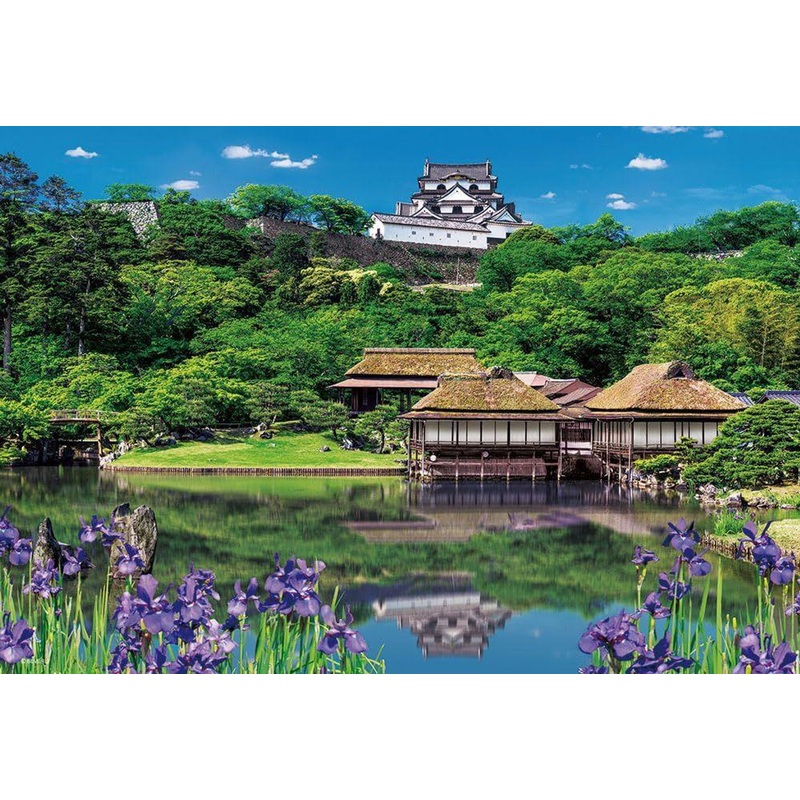 Jigsaw Puzzle Gekkyu-en where irises fragrance (300 Pieces)