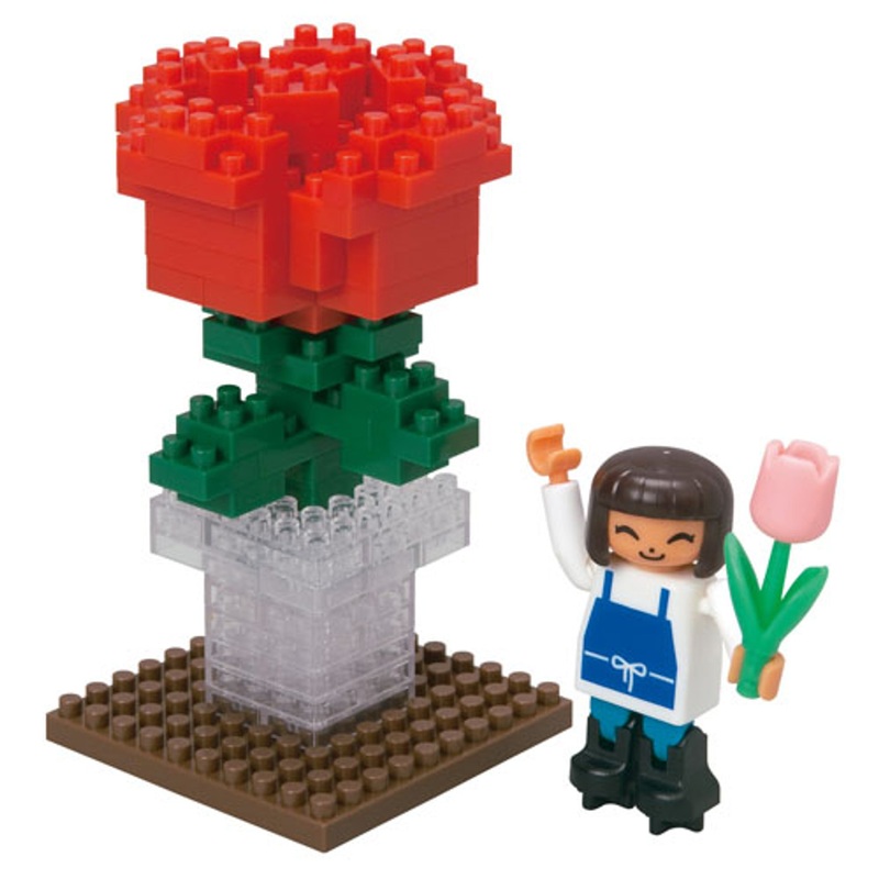 Kawada ML-030 nanoblock Thank You (Flower)