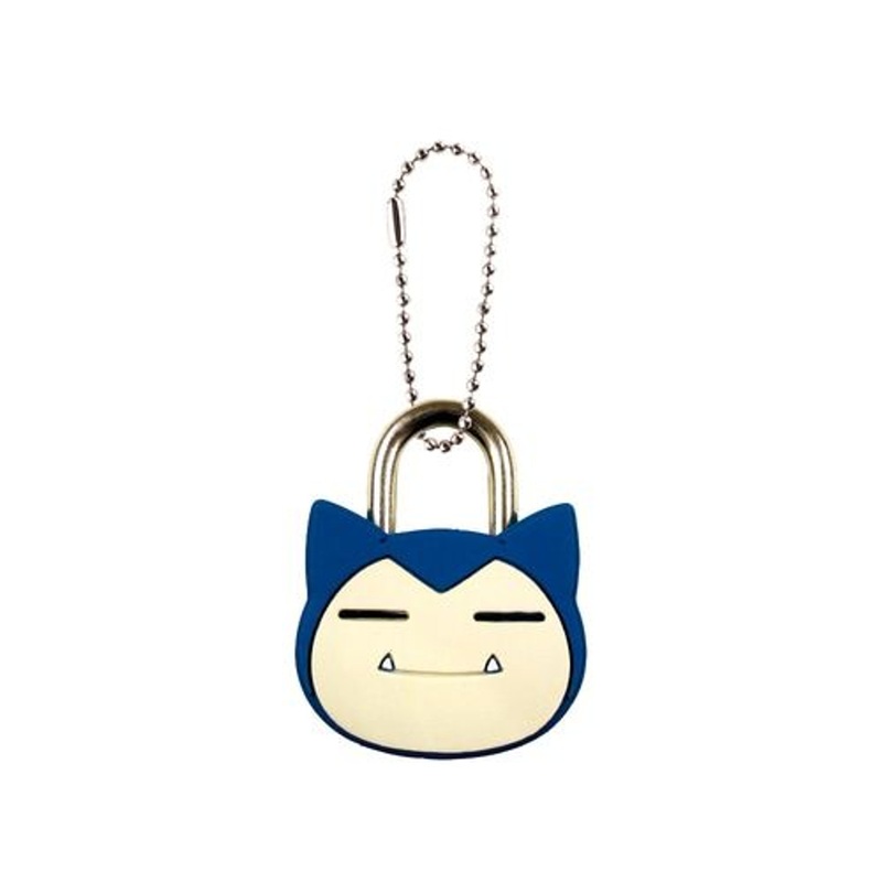 Pokemon Center Original Mascot Padlock Keychain Snorlax