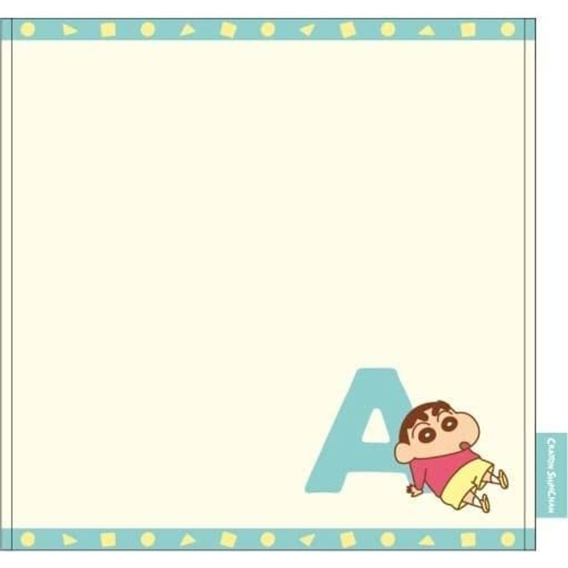 T’s Factory Crayon Shin-chan Initial Towel Shin-chan ‘A’