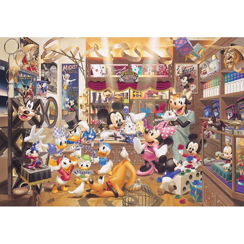 Tenyo Japan Jigsaw Puzzle DW-1000-259 Disney Mickey’s Magic Shop (S-1000 Pieces)
