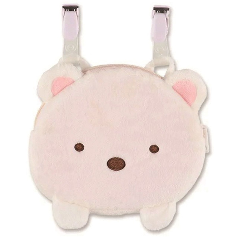 Unique730 Sumikko Gurashi Pocket Pouch – Shiro Bear