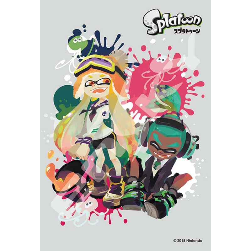 Ensky Jigsaw Puzzle 70-m37 Splatoon Boy and Girl Part 1 (70 Small Pieces)