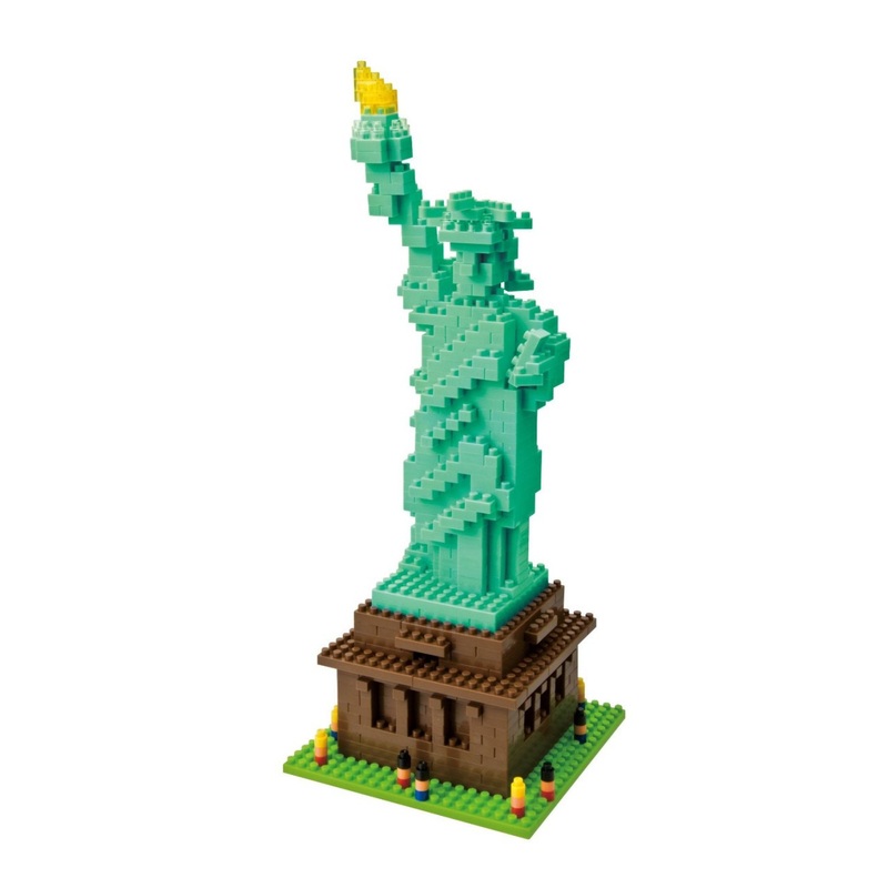Kawada NBM-003 nanoblock Statue of Liberty