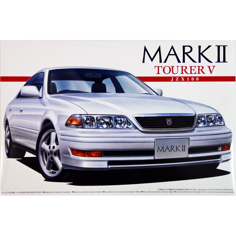 Aoshima 01608 Toyota Mark II Tourer V (JZX100) 1/24 Scale Kit