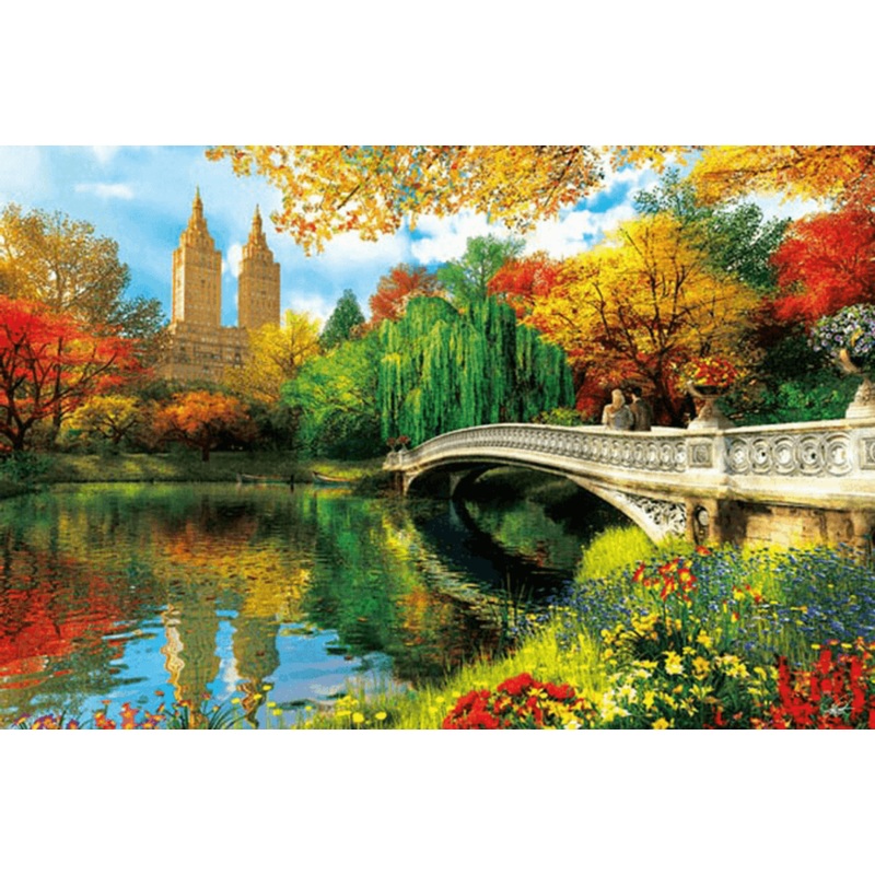 APPLEOne Jigsaw Puzzle 1000-787 Dominic Davison Beautiful Park (1000 Pieces)