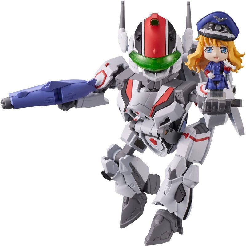 Bandai TINY SESSION VF-25F Messiah Valkyrie Alto Custom with Sheryl (Macross Frontier)