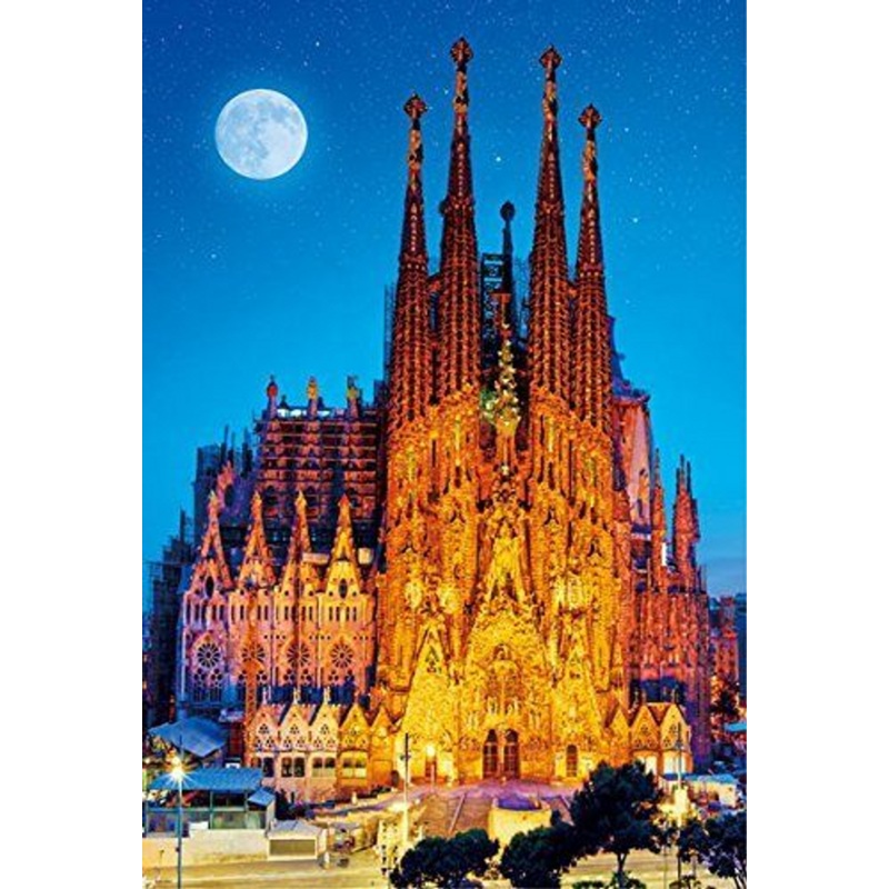 Beverly Jigsaw Puzzle 51-200 Antoni Gaudi Sagrada Familia (1000 Pieces)