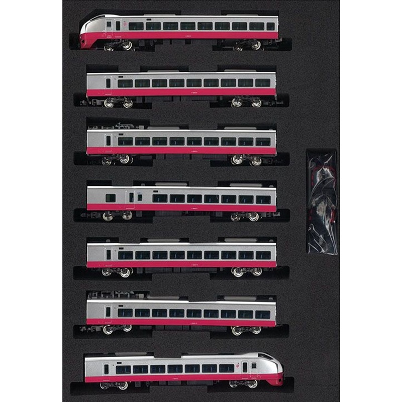 Greenmax 50552 E653 Fresh Hitachi Under Floor Black/Red 7 Add-on (N scale) GRM