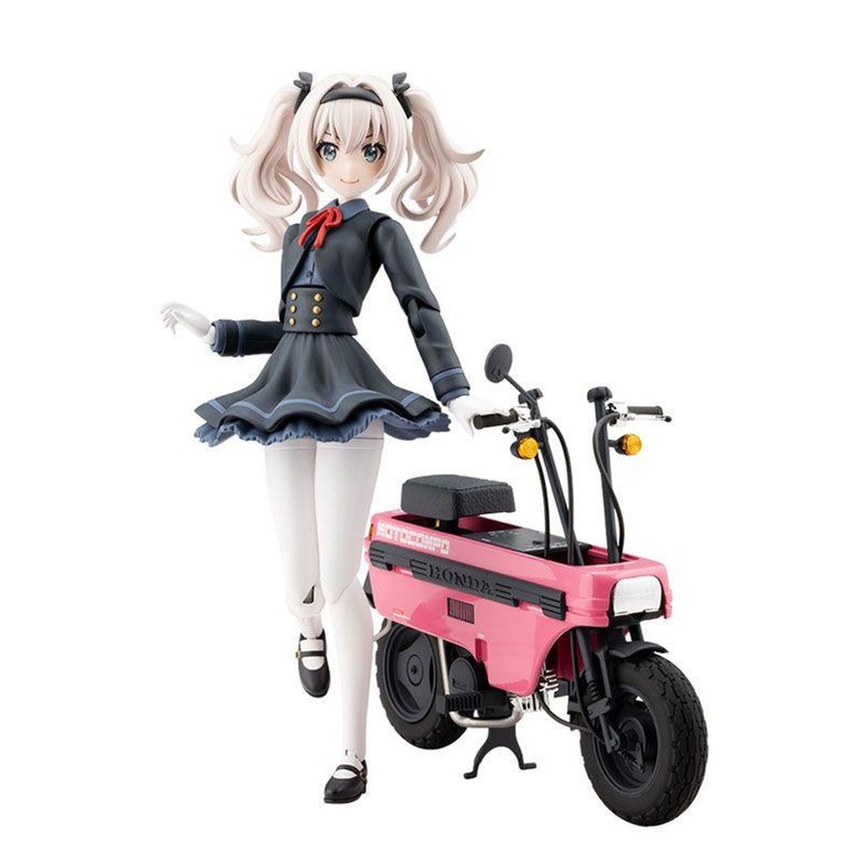 Kotobukiya 1/12 Ema Koishikawa Nocturne With Honda AB12 Motocompo Plastic Model (Sousai Shoujo Teien)