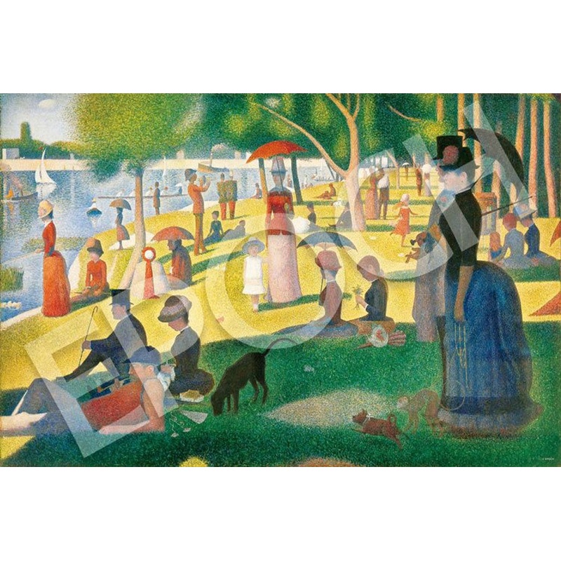 Epoch 09-023s Jigsaw Puzzle A Sunday Afternoon on the Island of La Grande Jatte (1000 Pieces)