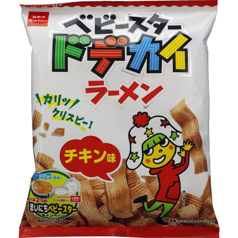 Snack Company Baby Star Big Ramen Chicken Flavor 68G