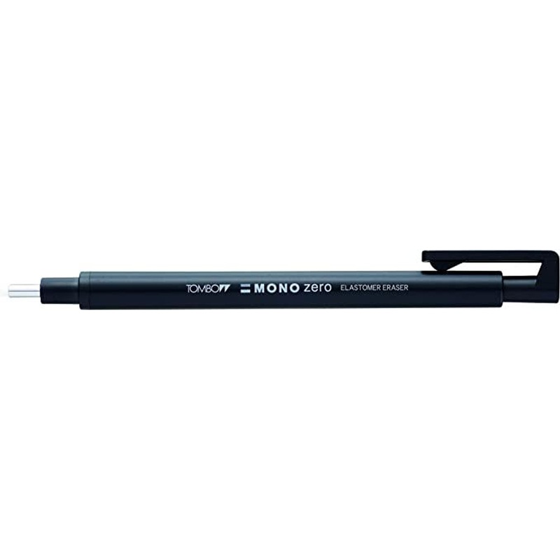 Tombow Mono Zero Round Eraser – Black