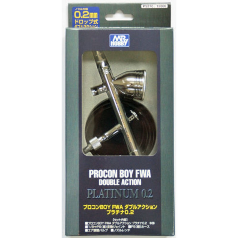 GSI Creos Mr.Hobby PS270 PROCON BOY FWA DOUBLE ACTION PLATINUM 0.2