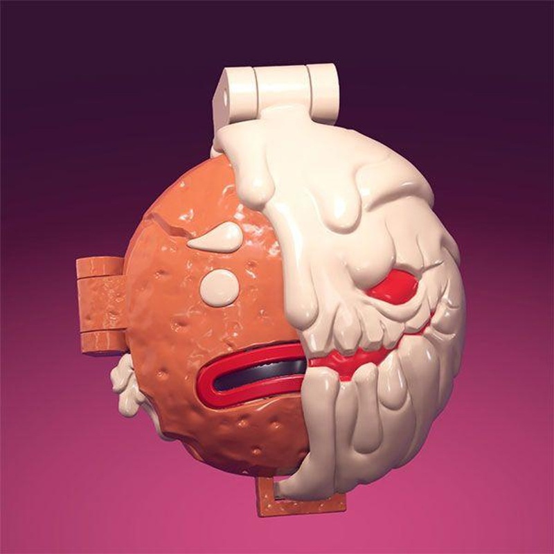 Kotobukiya Rover Robin Crushes Gingerbread Man Completed Figure