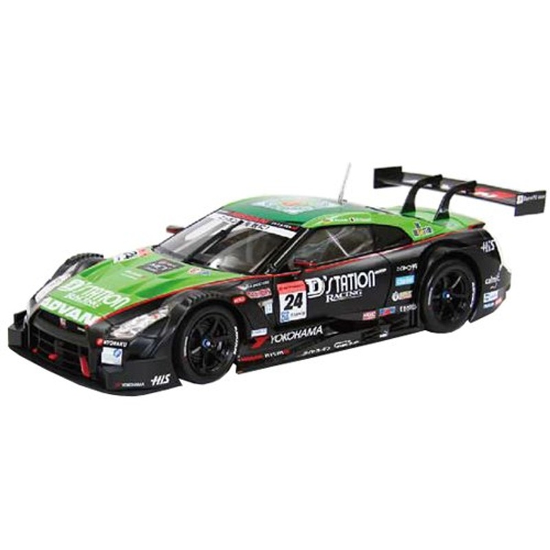 Ebbro 81019 D Station ADVAN GT-R SGT 500 2014 Rd.2 Fuji No.24 1/18 Scale