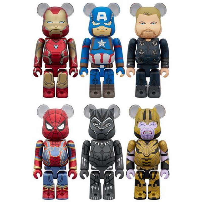 Medicom BE@RBRICK CHASE Marvel Infinity Saga Figure (BOX 12pcs)