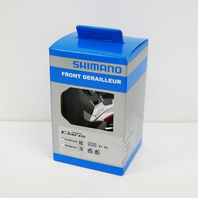 Shimano (Cycling) Claris FD-R2030-B Triple 3 x 8-Speed Front Derailleur – 28.6/31.8/34.9mm
