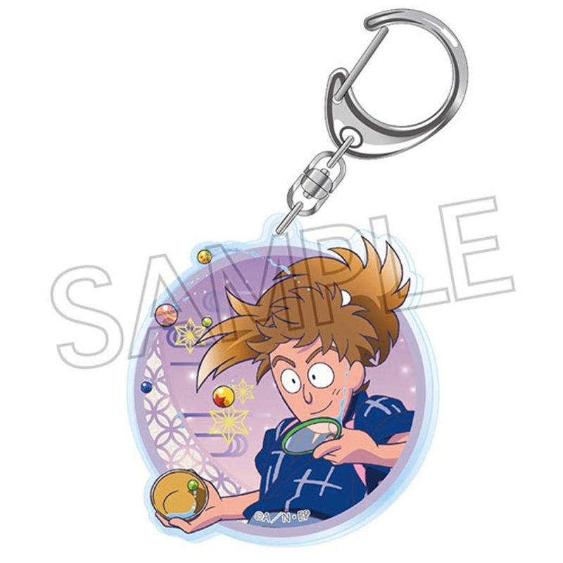 TwinCre Nintama Rantaro Acrylic Keychain Summer Festival Edition Hachiya Saburo