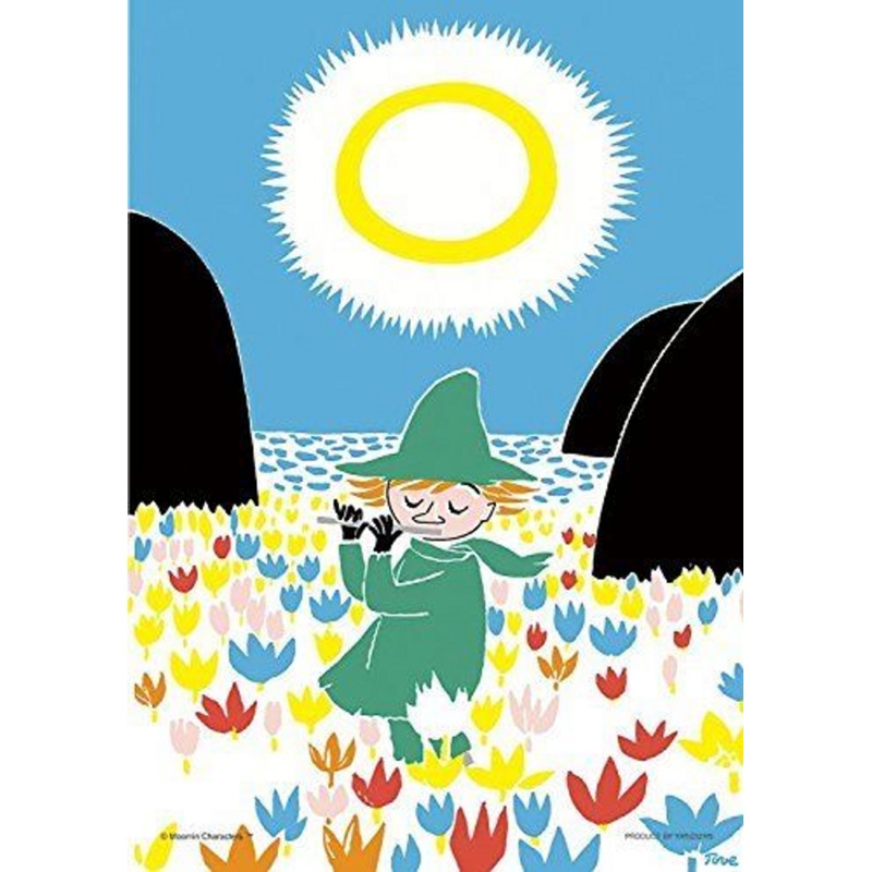 Yanoman Prism Art Jigsaw Puzzle 61-15 Moomin Snufkin (108 Pieces)