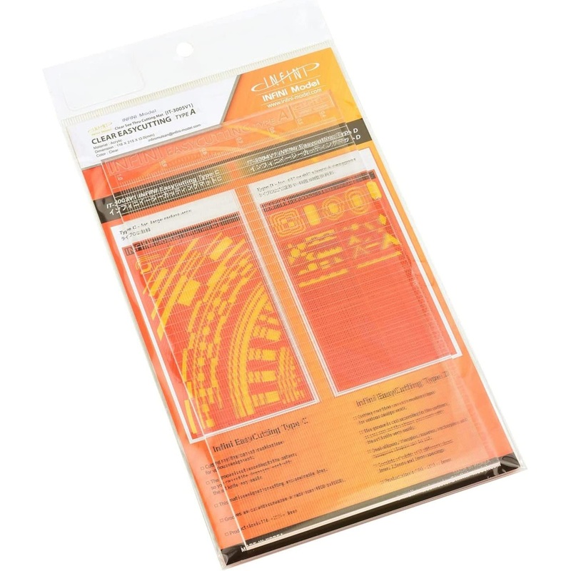 INFINI Model Easy Cutting Sheet A Transparent (Straight)