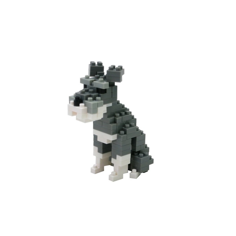 Kawada NBC-120 nanoblock Schnauzer