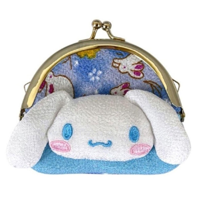 Asunarosya CN Japanese/Face Kiss-Lock Clasp Purse