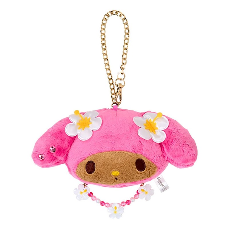 Sanrio My Melody Mirror Mascot Charm (Tropical Vacation)