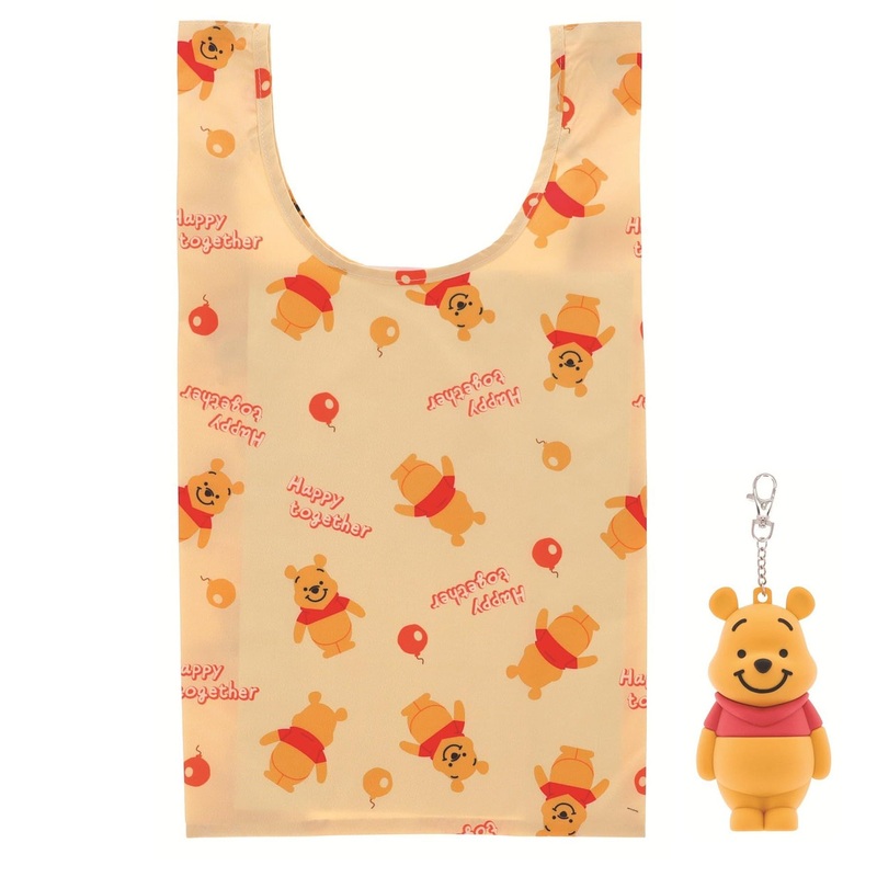 Marushin Winnie The Pooh Solid Honey Pouch With Eco Bag