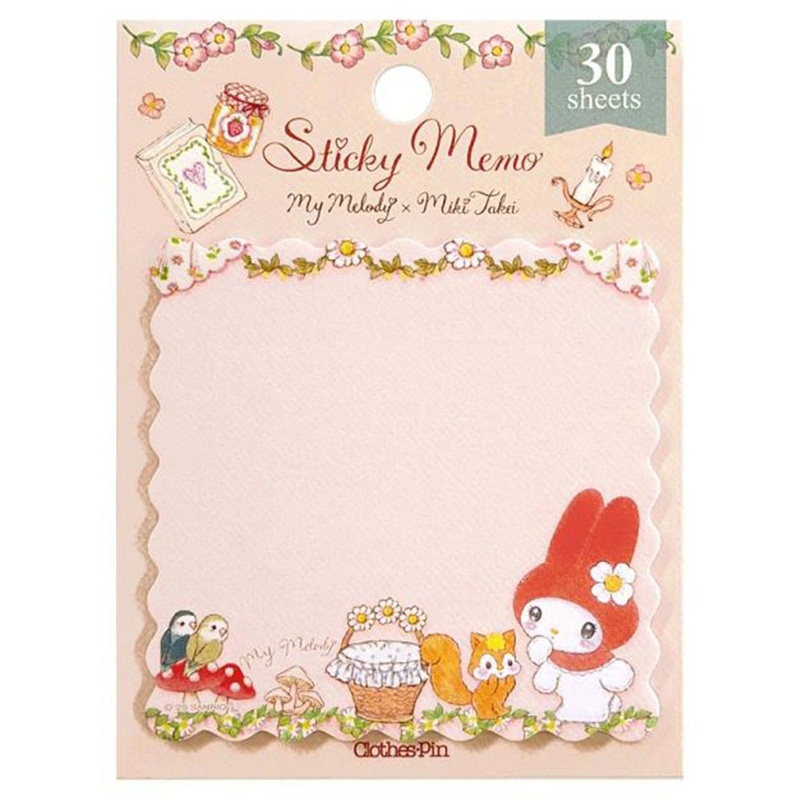 Miki Takei Sanrio Sticky Memo Notes MM Little Red