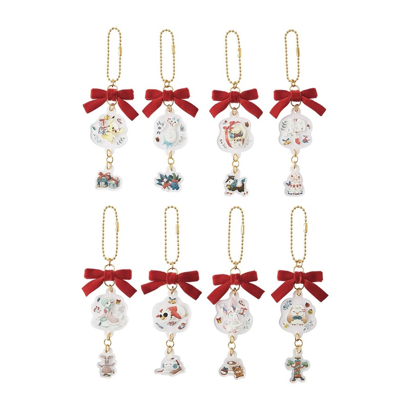 Pokemon Center Original Ornament Charm Collection Pokemon Holiday Blessings