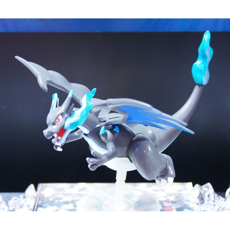 Bandai Pokemon Plamo 36 Mega Charizard X (Mega Lizardon X)  (Plastic Model Kit)