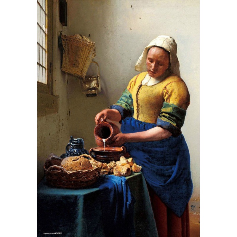 Beverly Jigsaw Puzzle M81-848 Johannes Vermeer The Milkmaid (1000 S-Pieces)