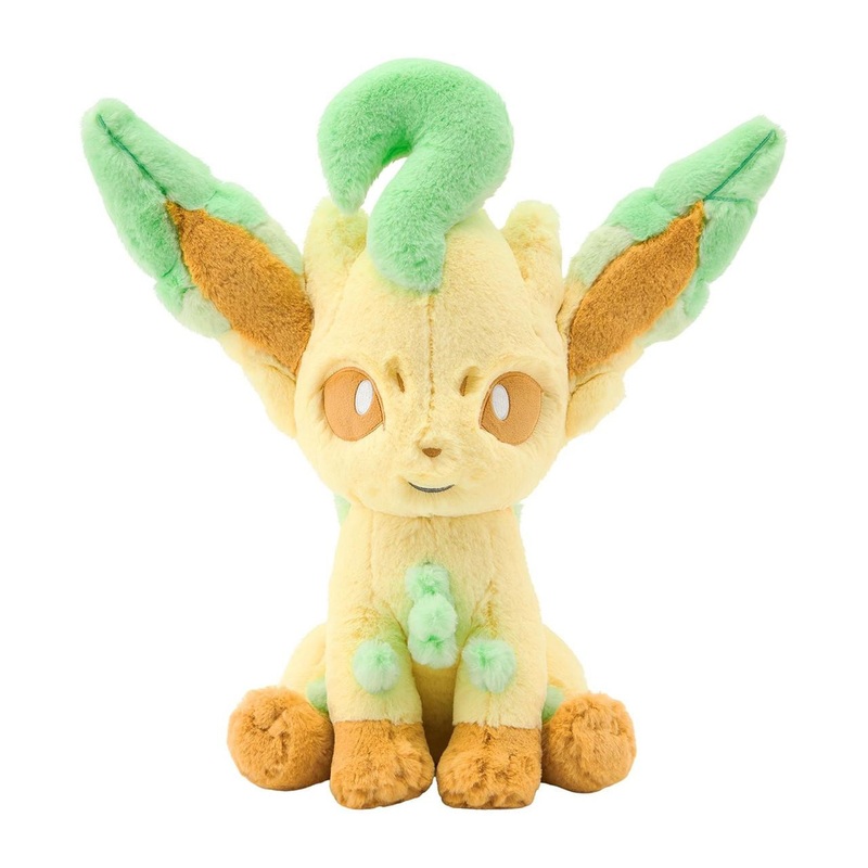Pokemon Center Original Fluffy Huggable Plush Leafeon