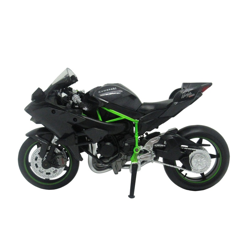 Doyusha 1/12 Kawasaki Ninja H2R Black Finished Model