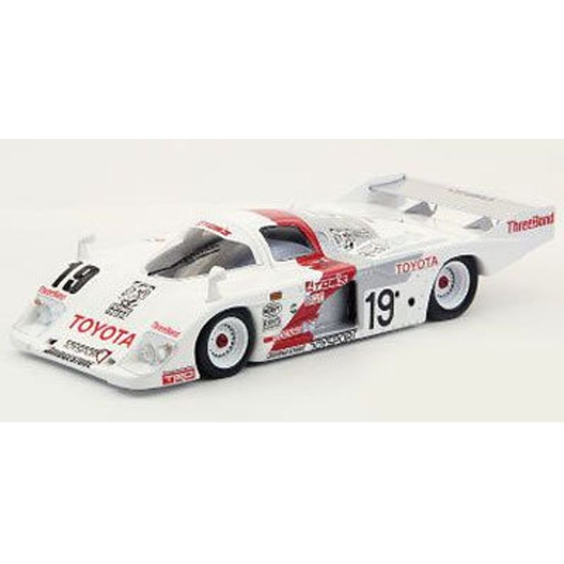 Ebbro 44482 Tom’s 83C 1984 Riverside #19 White (Resin Model) 1/43 Scale