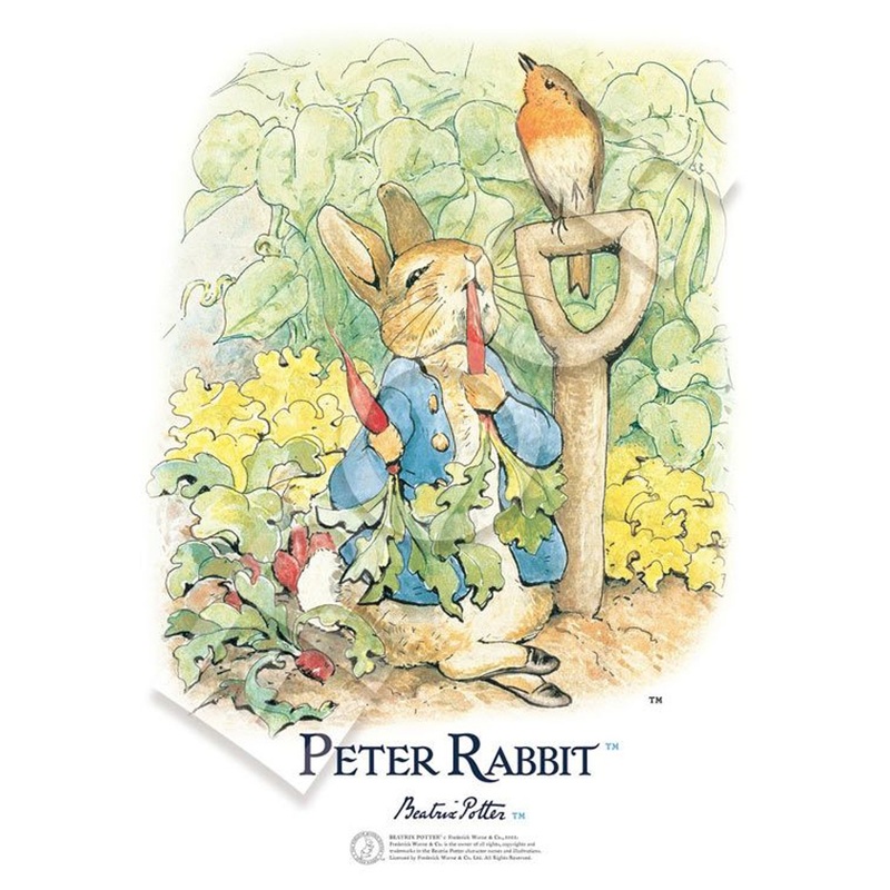 Epoch 04-019 Jigsaw Puzzle Peter Rabbit The Art of Beatrix Potter With Robin (216 S-Pieces)
