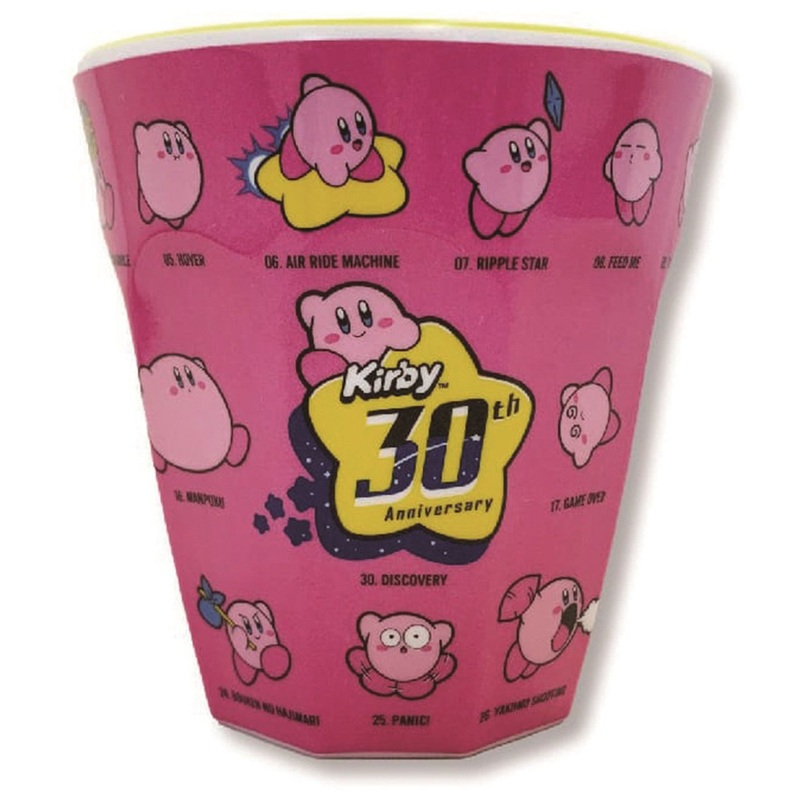 SK JAPAN Kirby Pink Melamine Cup 30th Anniversary