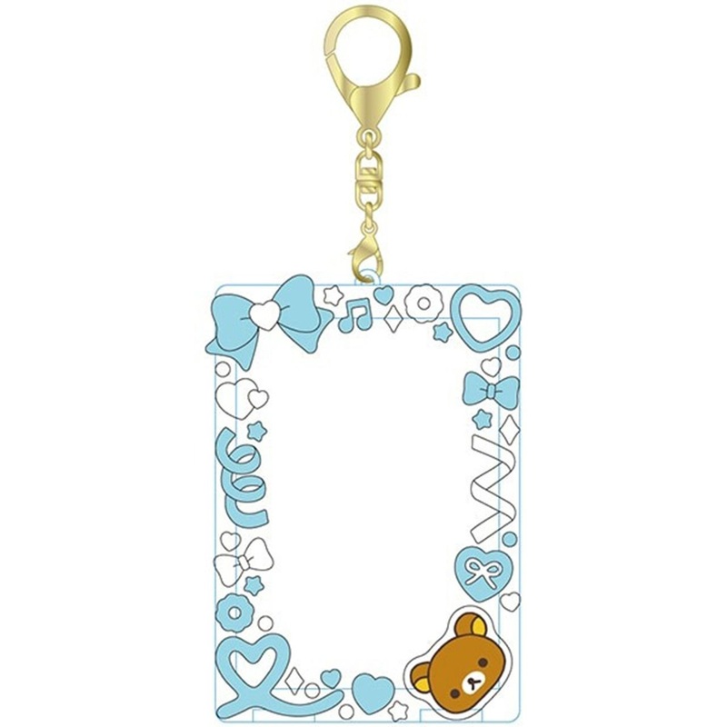TCP Rilakkuma Clear Deco Card Holder Rilakkuma