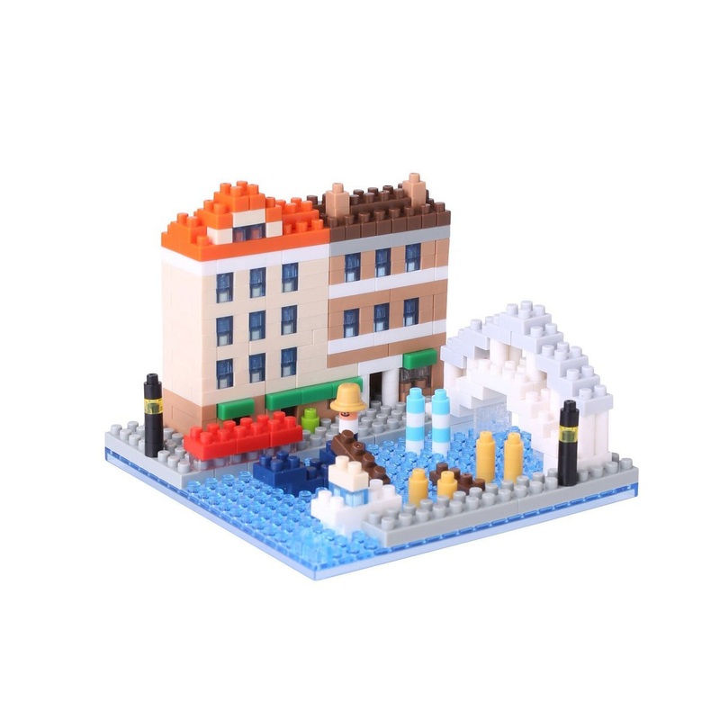 Kawada NBH-092 nanoblock Capital Venezia Dell Acqua (Venice) Italy