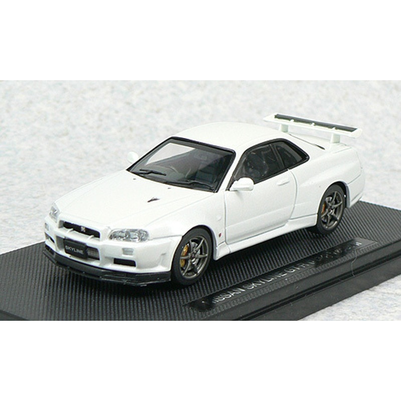 Ebbro 44149 NISSAN SKYLINE GT-R R34 Vspec White 1/43 Scale